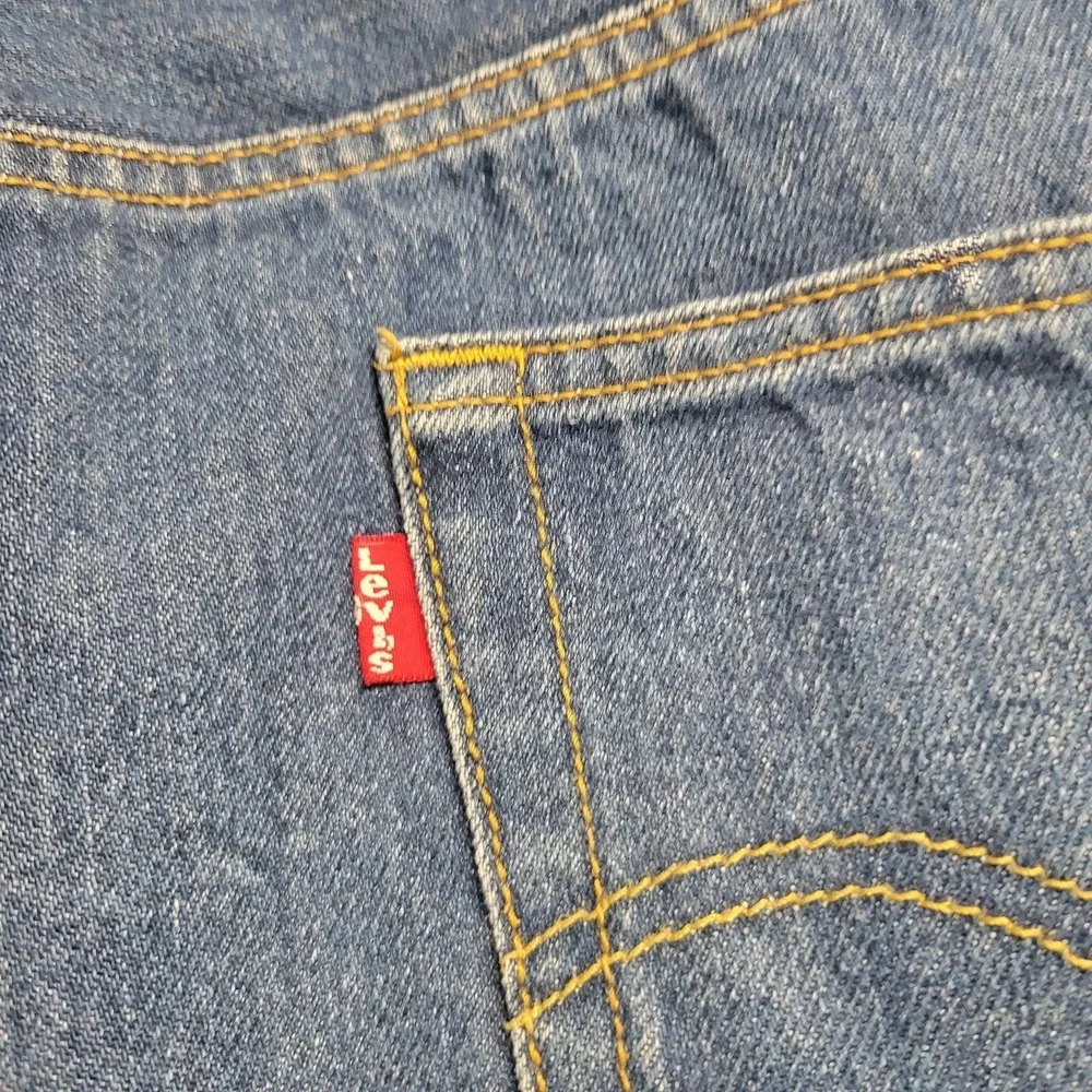Levis 501 Original Straight‎ Fit Jeans Mens 42x32 Blue Denim Button Fly  Y2K